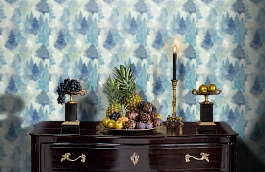 Обои AH41202 фото в интерьере гостиной превью