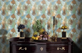 Обои AH41206 фото в интерьере гостиной превью