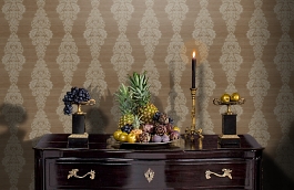 Обои DD10501 фото в интерьере гостиной превью