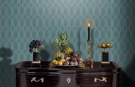 Обои DG10002 фото в интерьере гостиной превью