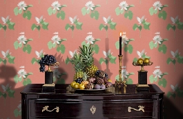 Обои FJ40011 фото в интерьере гостиной превью