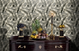 Обои IWB 00914 фото в интерьере гостиной превью