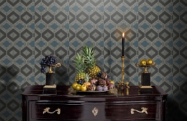 Обои MF61600 фото в интерьере гостиной превью