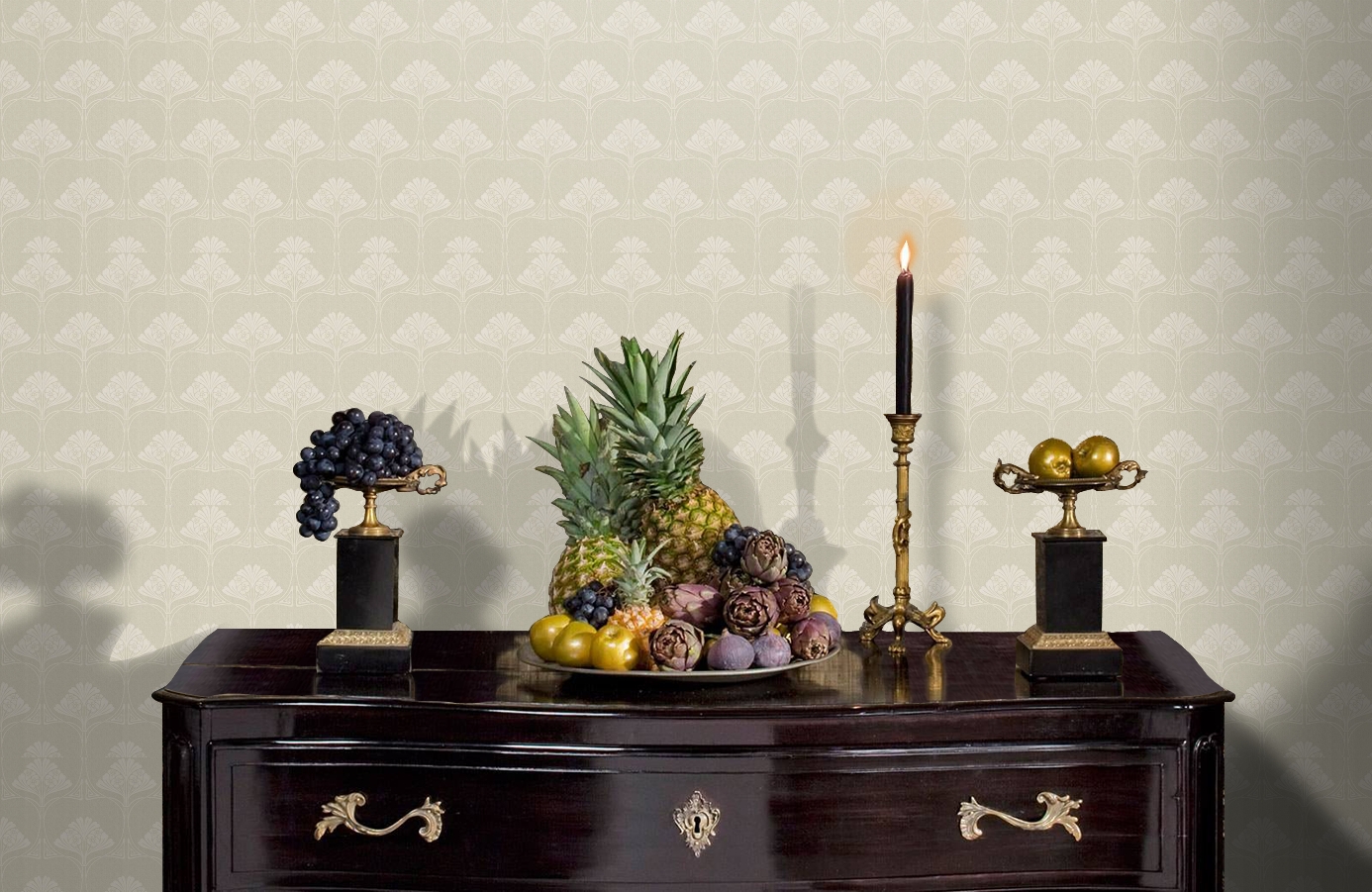 Обои MR71707 фото в интерьере гостиной