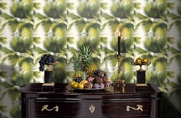 Обои PS40114 фото в интерьере гостиной превью