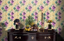 Обои MF81009 фото в интерьере гостиной превью