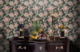 Обои NH20421 фото в интерьере гостиной превью