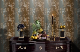 Обои VSN21135 фото в интерьере гостиной превью