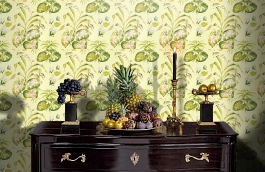 Обои 839-T-1150 фото в интерьере гостиной превью