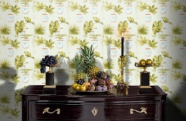 Обои 839-T-1157 фото в интерьере гостиной превью