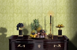 Обои 839-T-2011 фото в интерьере гостиной превью