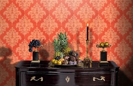 Обои 839-T-2018 фото в интерьере гостиной превью