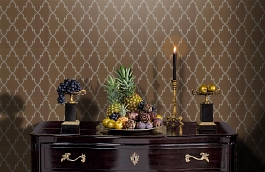 Обои 839-T-2030 фото в интерьере гостиной превью