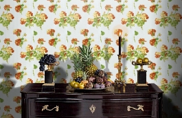 Обои 839-T-6020 фото в интерьере гостиной превью