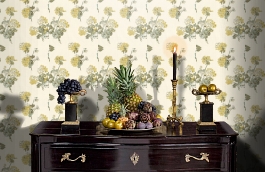 Обои 839-T-6022 фото в интерьере гостиной превью