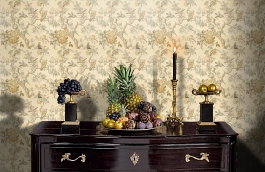 Обои 839-T-6063 фото в интерьере гостиной превью