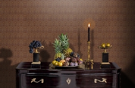 Обои 839-T-6076 фото в интерьере гостиной превью