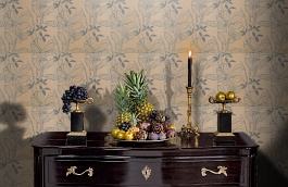 Обои 839-T-738 фото в интерьере гостиной превью