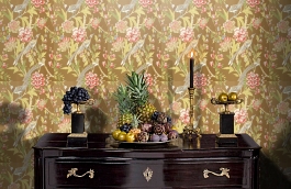 Обои 839-T-8646 фото в интерьере гостиной превью