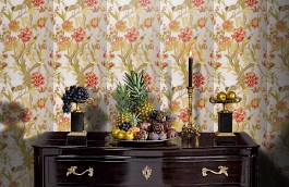 Обои 839-T-8648 фото в интерьере гостиной превью