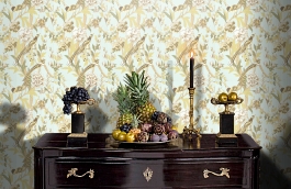 Обои 839-T-8649 фото в интерьере гостиной превью