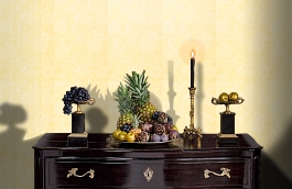 Обои 839-T-8655 фото в интерьере гостиной превью