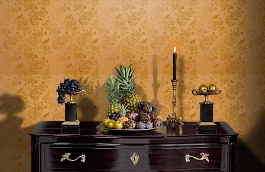 Обои 839-T-8658 фото в интерьере гостиной превью