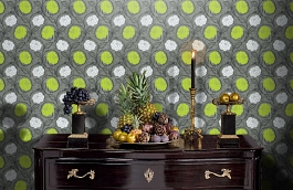 Обои 839-T-9187 фото в интерьере гостиной превью