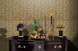 Обои 839-T-9196 фото в интерьере гостиной превью