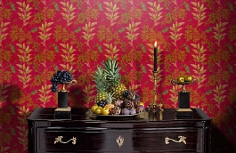 Обои 839-T-9264 фото в интерьере гостиной превью