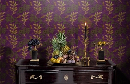 Обои 839-T-9265 фото в интерьере гостиной превью