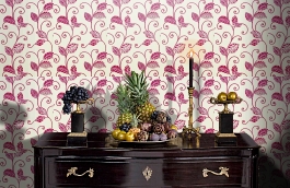 Обои 839-T-9268 фото в интерьере гостиной превью