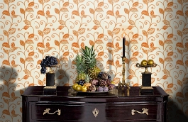 Обои 839-T-9269 фото в интерьере гостиной превью