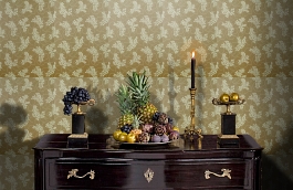 Обои 839-T-9281 фото в интерьере гостиной превью