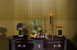 Обои 839-T-9295 фото в интерьере гостиной превью