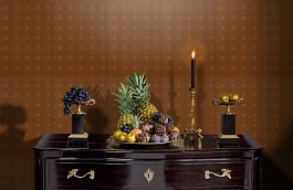 Обои 839-T-9298 фото в интерьере гостиной превью