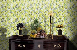 Обои DVIWPR101 фото в интерьере гостиной превью