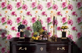 Обои FF50304 фото в интерьере гостиной превью