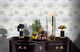 Обои IWB00401 фото в интерьере гостиной превью