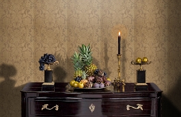 Обои T10012 фото в интерьере гостиной превью