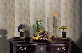 Обои T10057 фото в интерьере гостиной превью