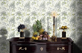 Обои T13006 фото в интерьере гостиной превью