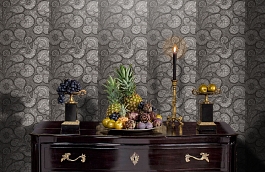 Обои T13063 фото в интерьере гостиной превью