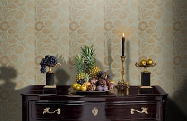 Обои T13066 фото в интерьере гостиной превью