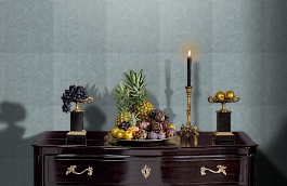 Обои T14174 фото в интерьере гостиной превью