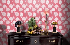 Обои T35111 фото в интерьере гостиной превью