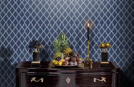 Обои T35124 фото в интерьере гостиной превью