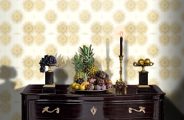 Обои T35143 фото в интерьере гостиной превью