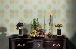 Обои T35144 фото в интерьере гостиной превью