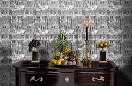 Обои T35172 фото в интерьере гостиной превью